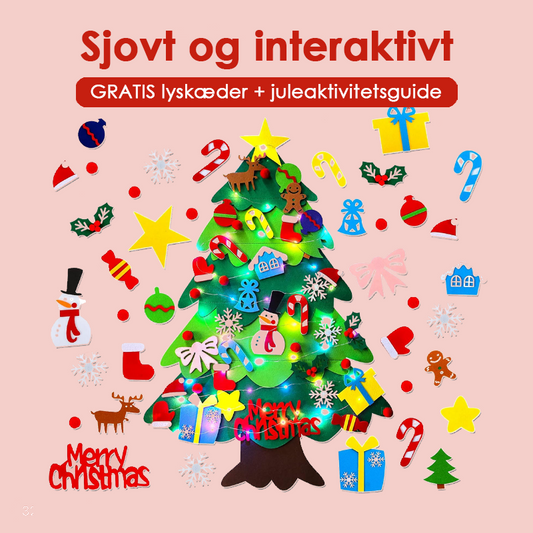 Følte Juletræ til Børn